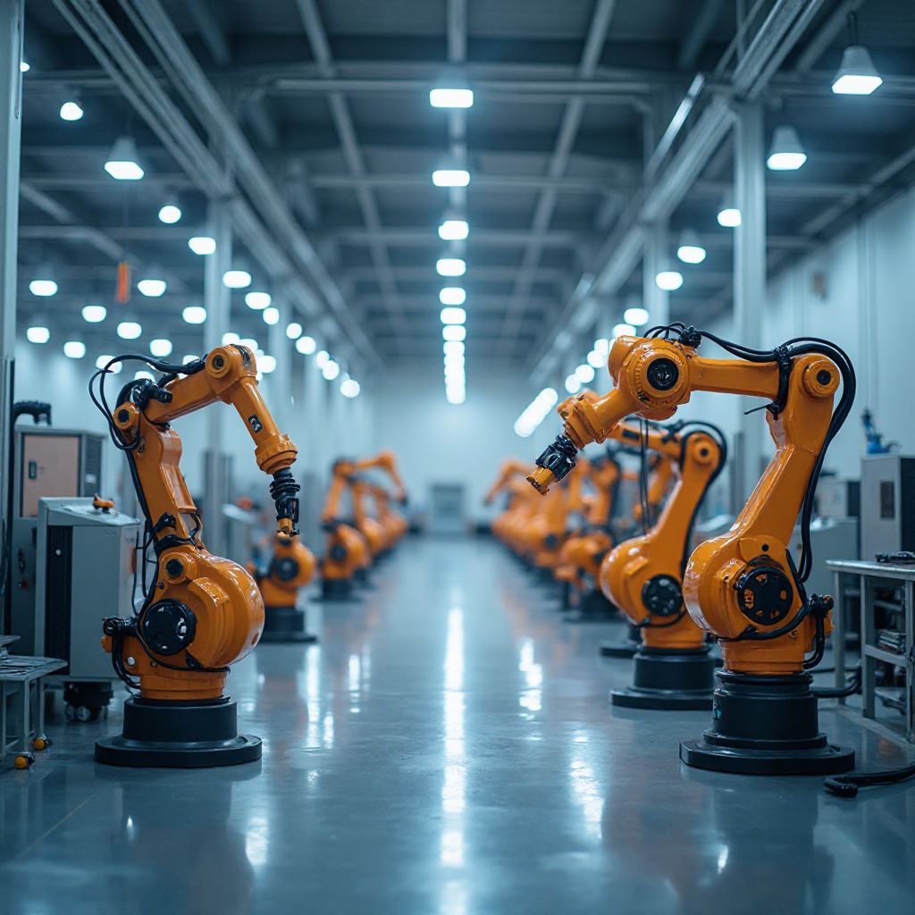 Intelligenza artificiale nella produzione industriale